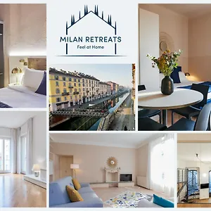  Appartement Retreats Navigli Italie